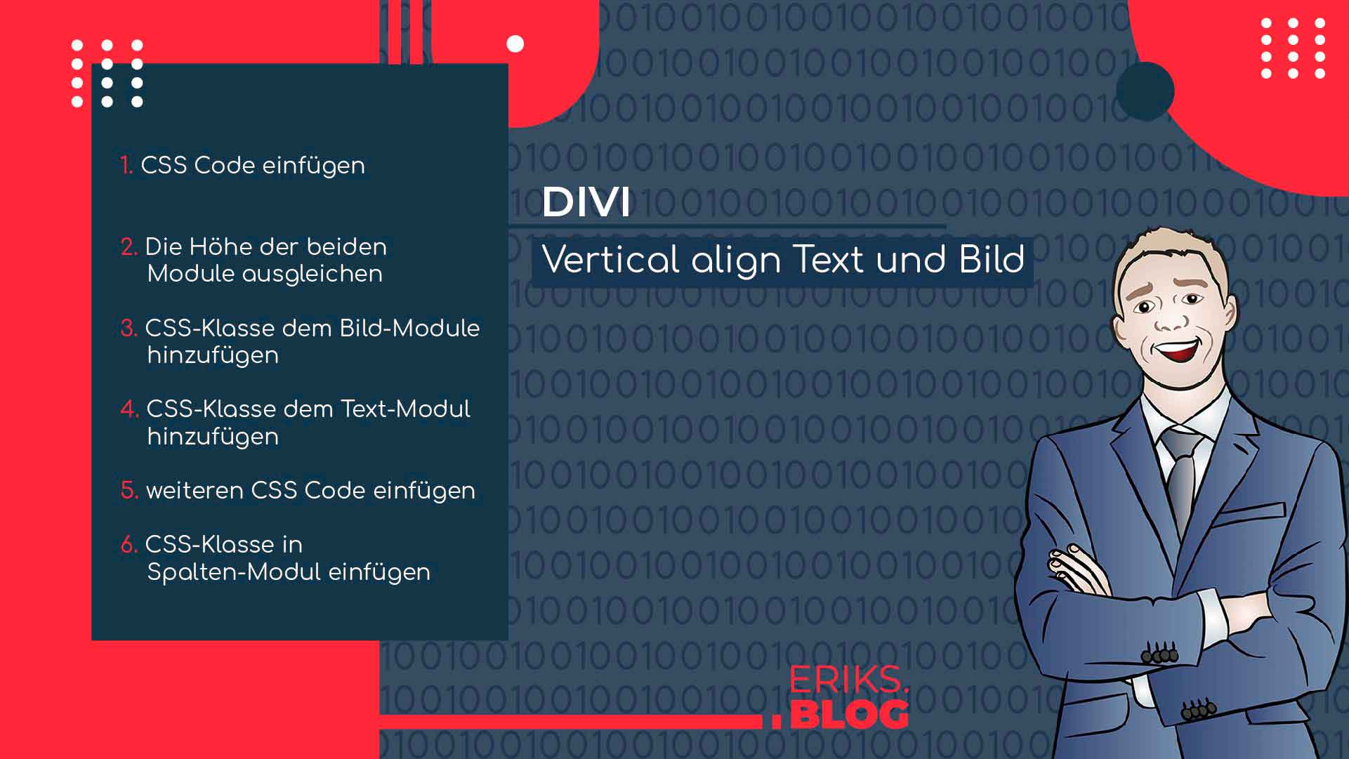 divi vertical align text und bild