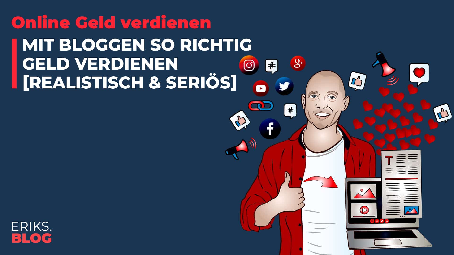 Mit Bloggen Geld verdienen im Jahr 2025