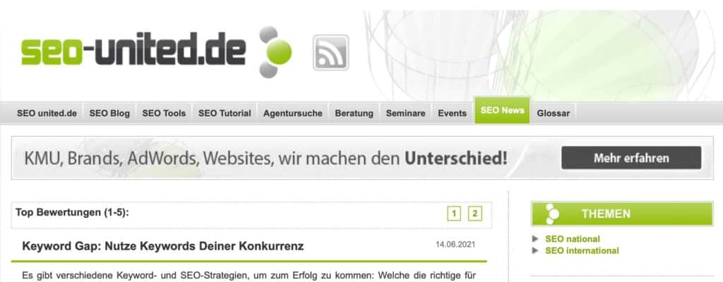 blog seo united