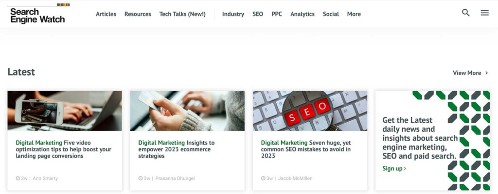 seo blog search engine watch