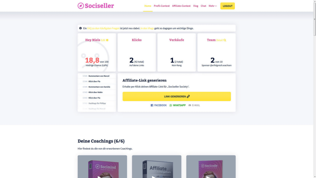 eriks blog Sociseller im Test Erfahrungen mit dem Instagram Coaching 11