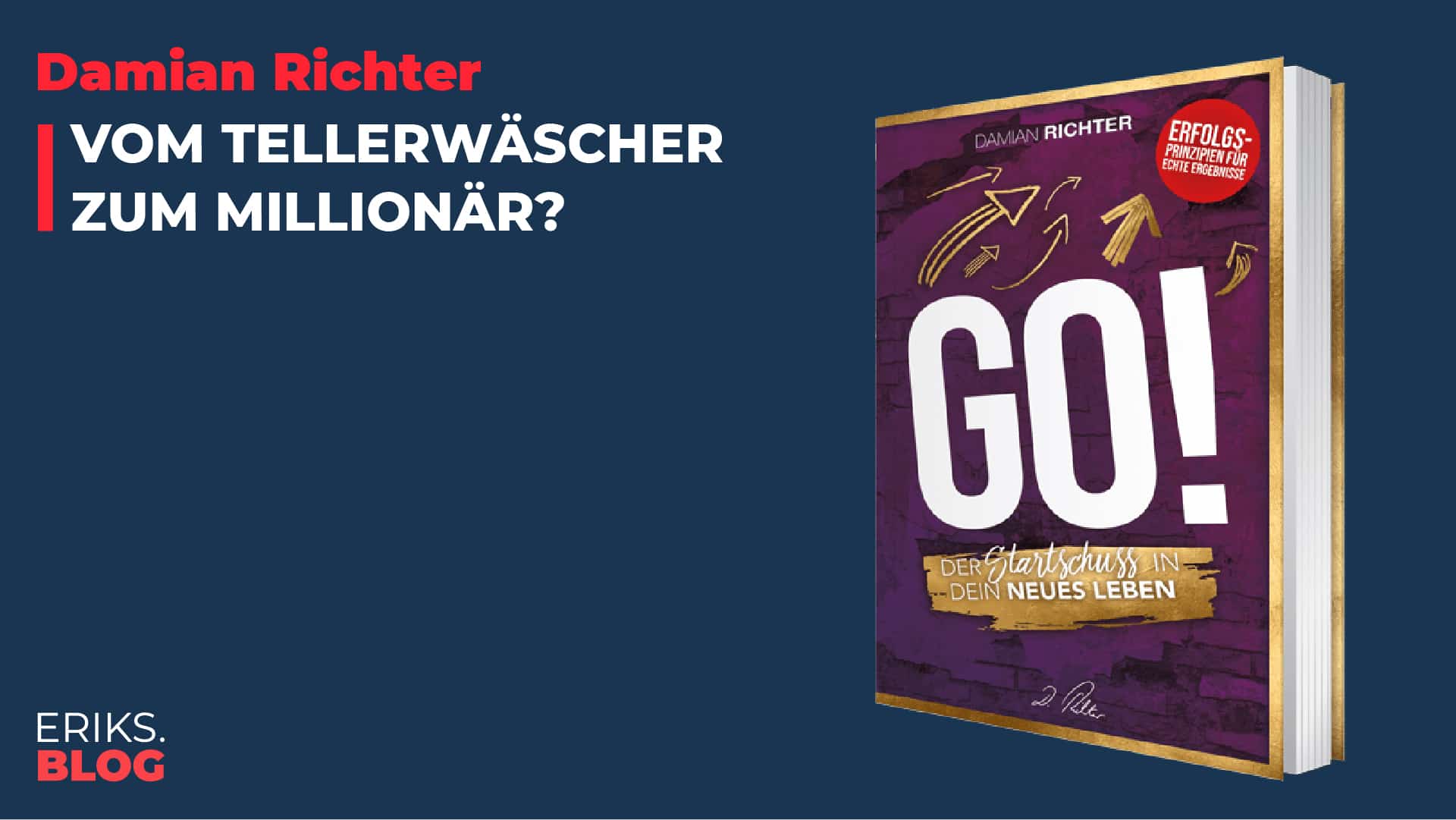 Damian Richter Erfahrungen – vom Tellerwäscher zum Millionär?