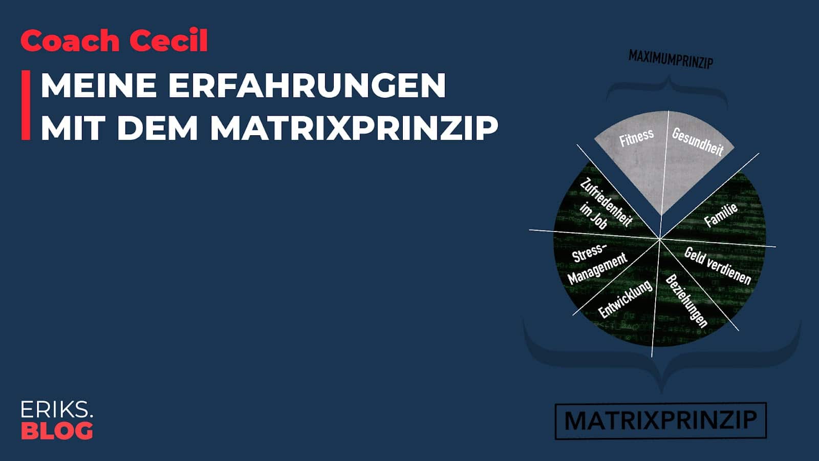 Coach Cecil Matrixprinzip Erfahrungen