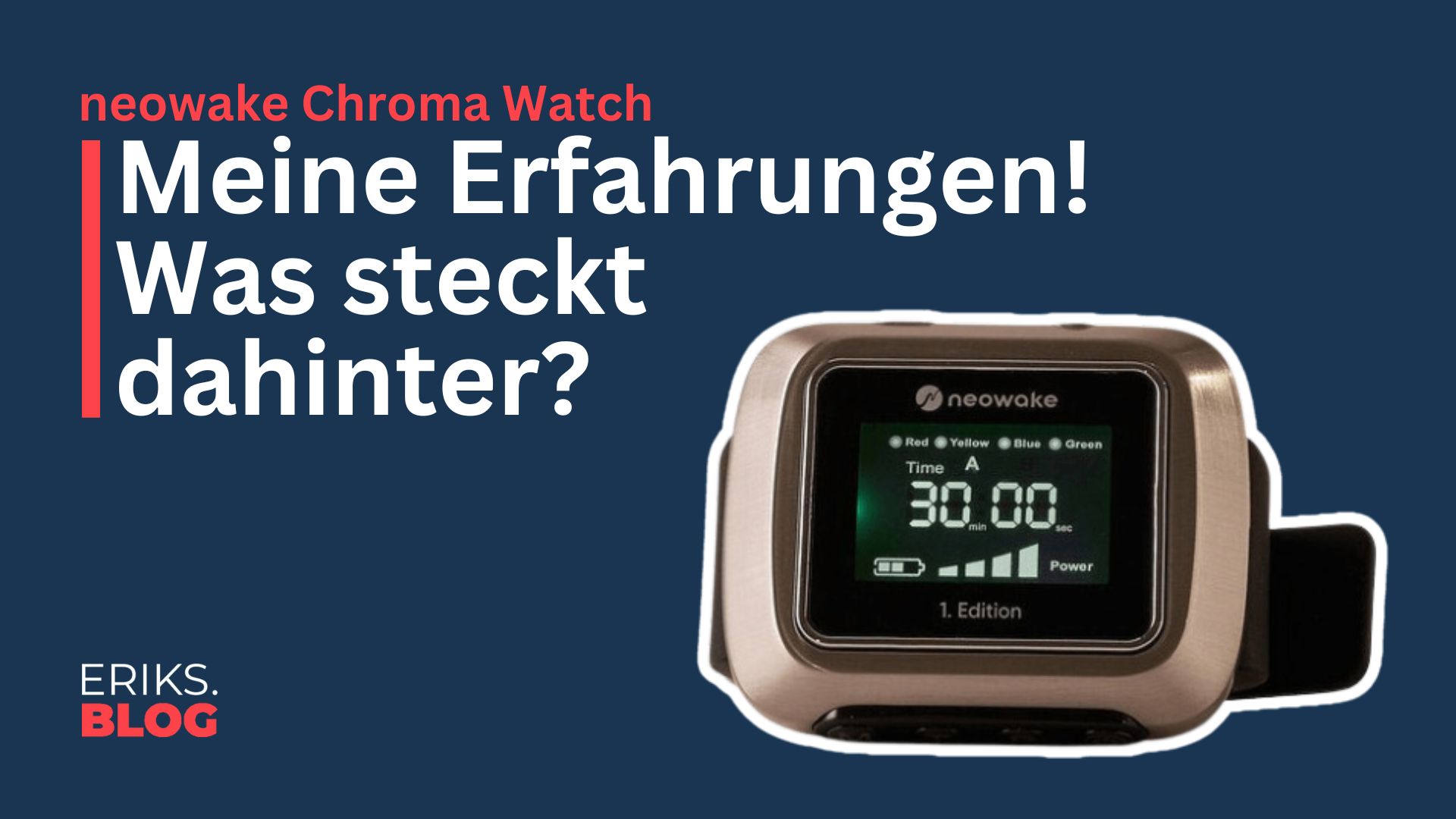 neowake Chroma Watch