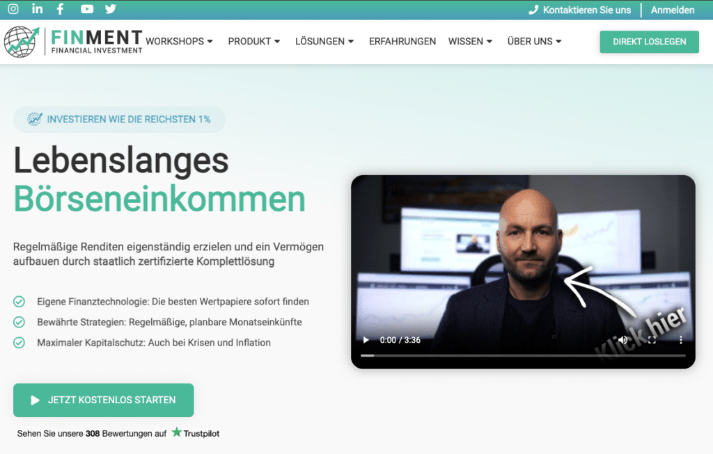 Finment online traden lernen