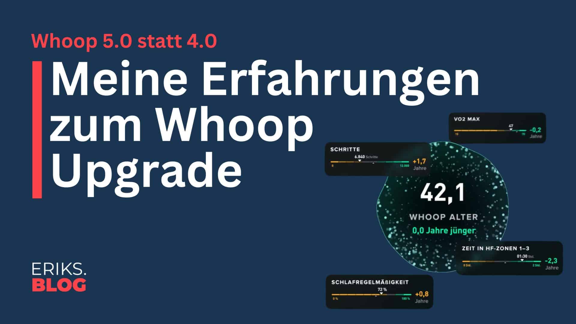 Meine WHOOP 5.0 Erfahrung: Lohnt sich das Upgrade von 4.0?