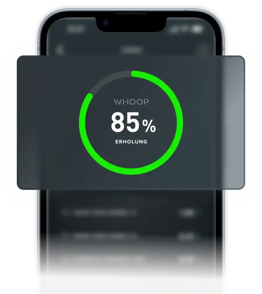 whoop erholung Recovery