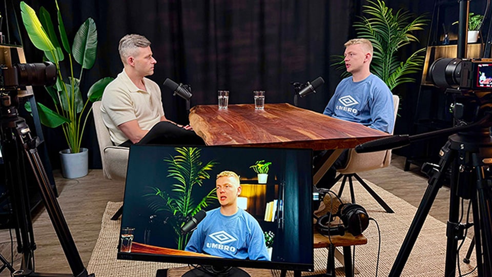 Podcast-Studio von NextGen Podcast in Berlin